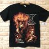Футболка X JAPAN L Большая Черная Yoshiki Hide Band Tee Япония Рок Visual Kei