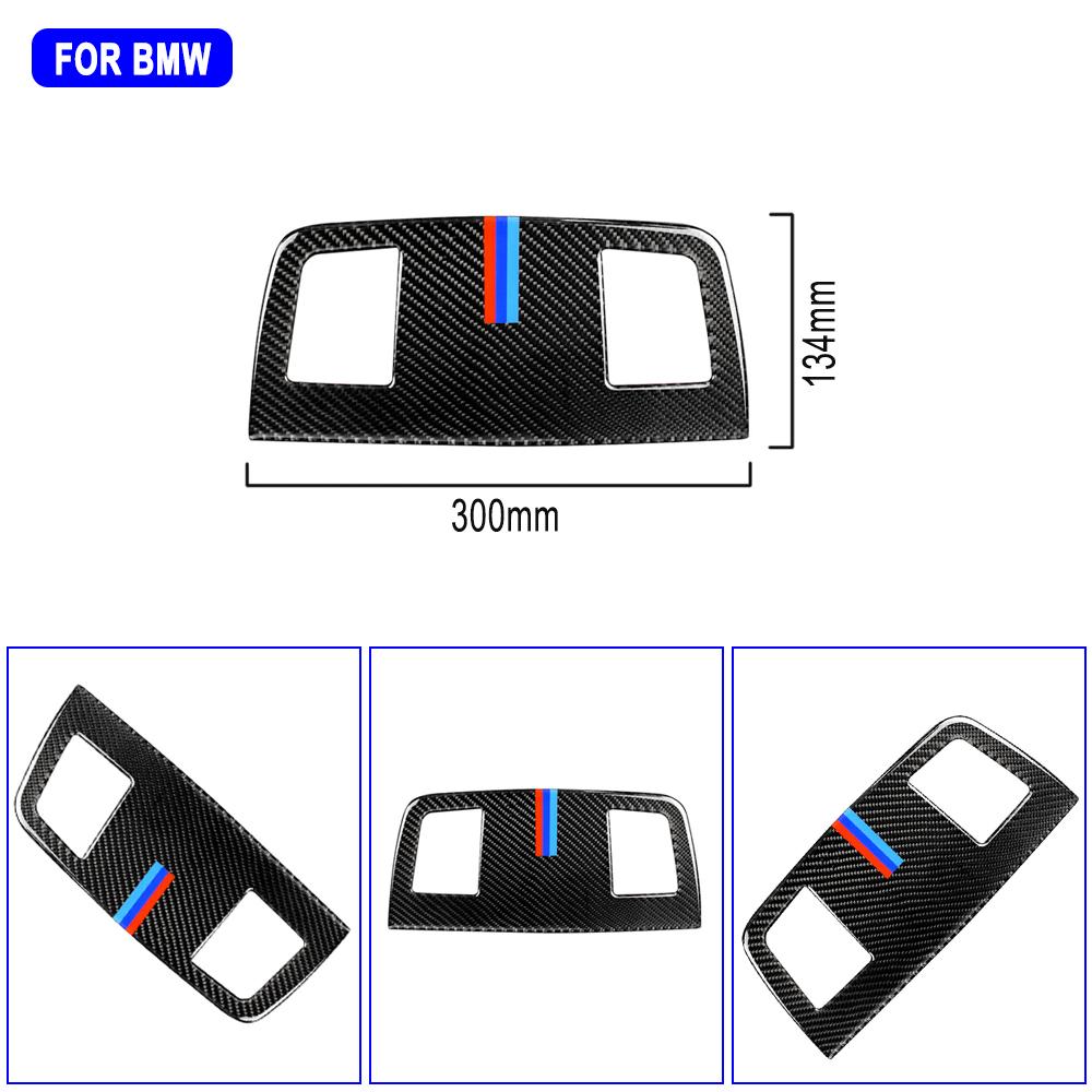 Для BMW E90 E92 E93 3 серии 2005-12 аксессуары для салона автомобиля из углеродного волокна приборная панель вентиляционное отверстие рамка крышка накладка
