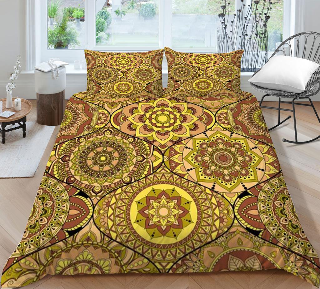 Bohemian Duvet Cover Boy Girl Queen Size Bedding Luxury Home Textiles 3D Printed Quilt Cover Highly Bedding Cover