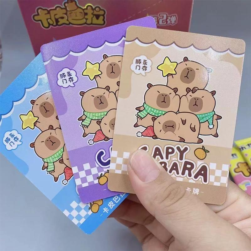 2025 Капибара Карты Fun CCG Аниме Коллекция Коллекционные Карты Бустер Бокс Детская игрушка Настольная Игра в наличии