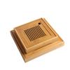 Wood Tea Tray Water Drain Chinese Table Drawer Holder Household Teaware Bamboo Board Accessories for Teahouse Home
