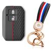 Для Suzuki Swift GXL Sport Katana Vitara Ignis Jimney XL7 Ertiga чехол для ключа силиконовый держатель автомобильные аксессуары брелок чехол для ключа