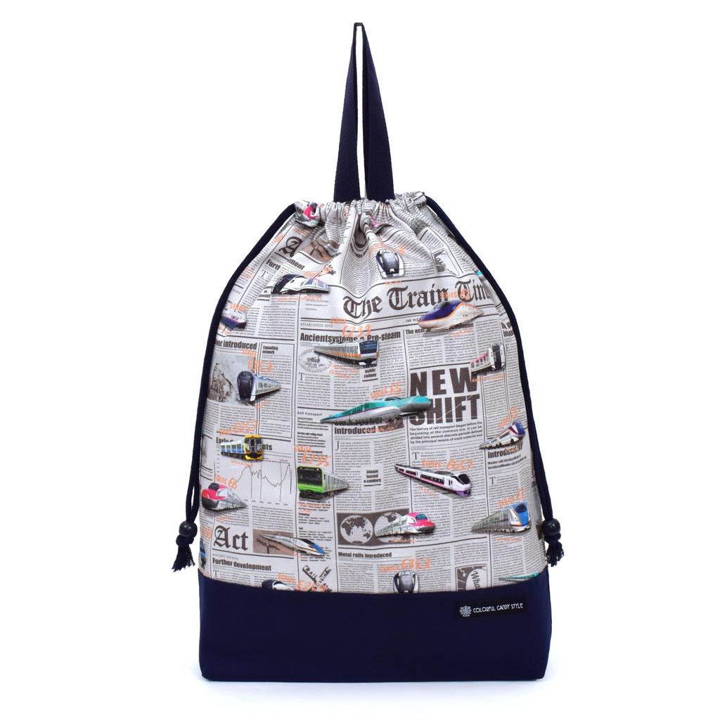 COLORFUL CANDY STYLE Set for Kindergarten and School Shinkansen and Railway for Kindergarten and School Entrance Lesson Shoe Gym Clothes Cup NW402800