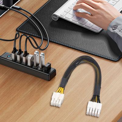 Блок питания 10-контактный на 8-контактный(6 + 2)Кабель питания интерфейса PCIE для сервера HP DL380 Gen9 и видеокарты GPU