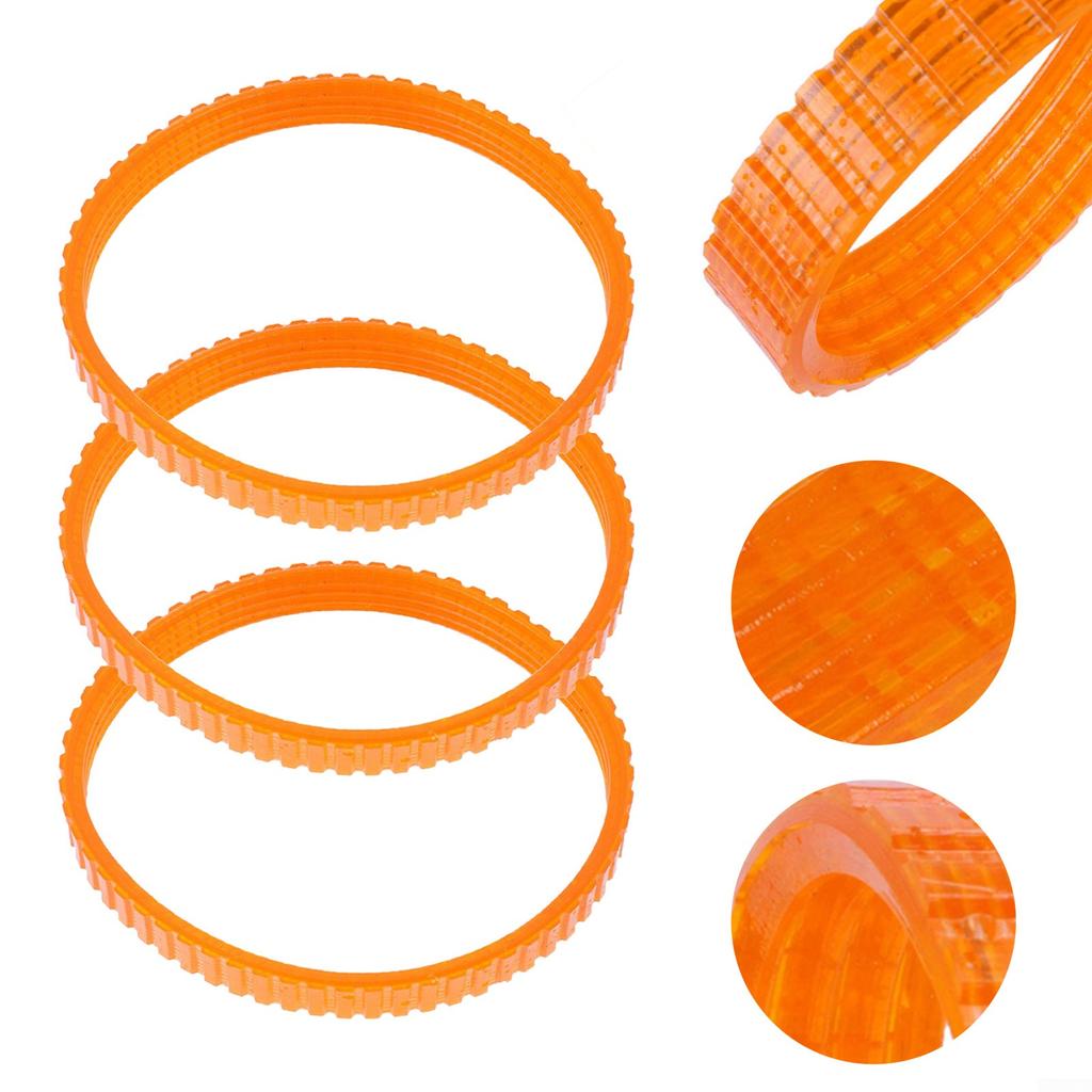 3 шт./компл. ремень для строгального станка с двойной зубчатой ​​лентой, прочный для электрического строгального станка