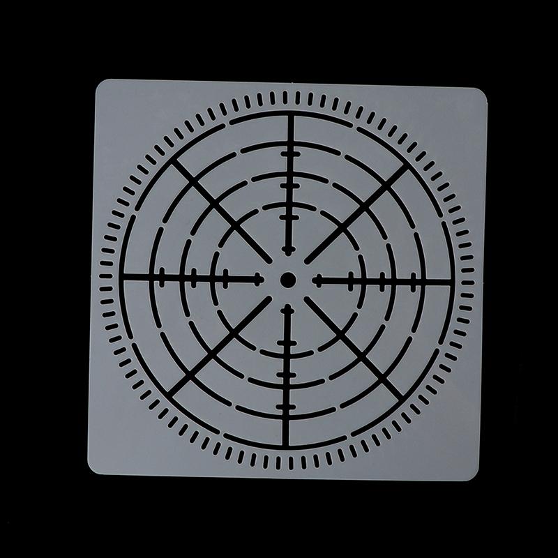 DIY 12PCS Reusable Mylar Mandala Dotting Painting Stencils Templates Craft Tools