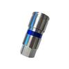 1pc Stainless Steel Quick Connector Hydraulic Quick Coupler Leak-Proof For LED Curing Systems G1/2 Female Thread