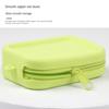 Силиконовый органайзер косметичка водонепроницаемая сумка для наушников винтажный кошелек портмоне для студентов