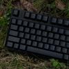 PBT Japanese Gray Keycaps, 144 Keys, Cherry Profile, DYE-Sub Custom Minimalist Keycaps, 61, 64, 68, 84, 87 Keys, for Cherry Gateron MX Switches and