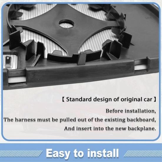 Стекло бокового зеркала с подогревом, с задним креплением, Совместимо с Altima Nisan-L