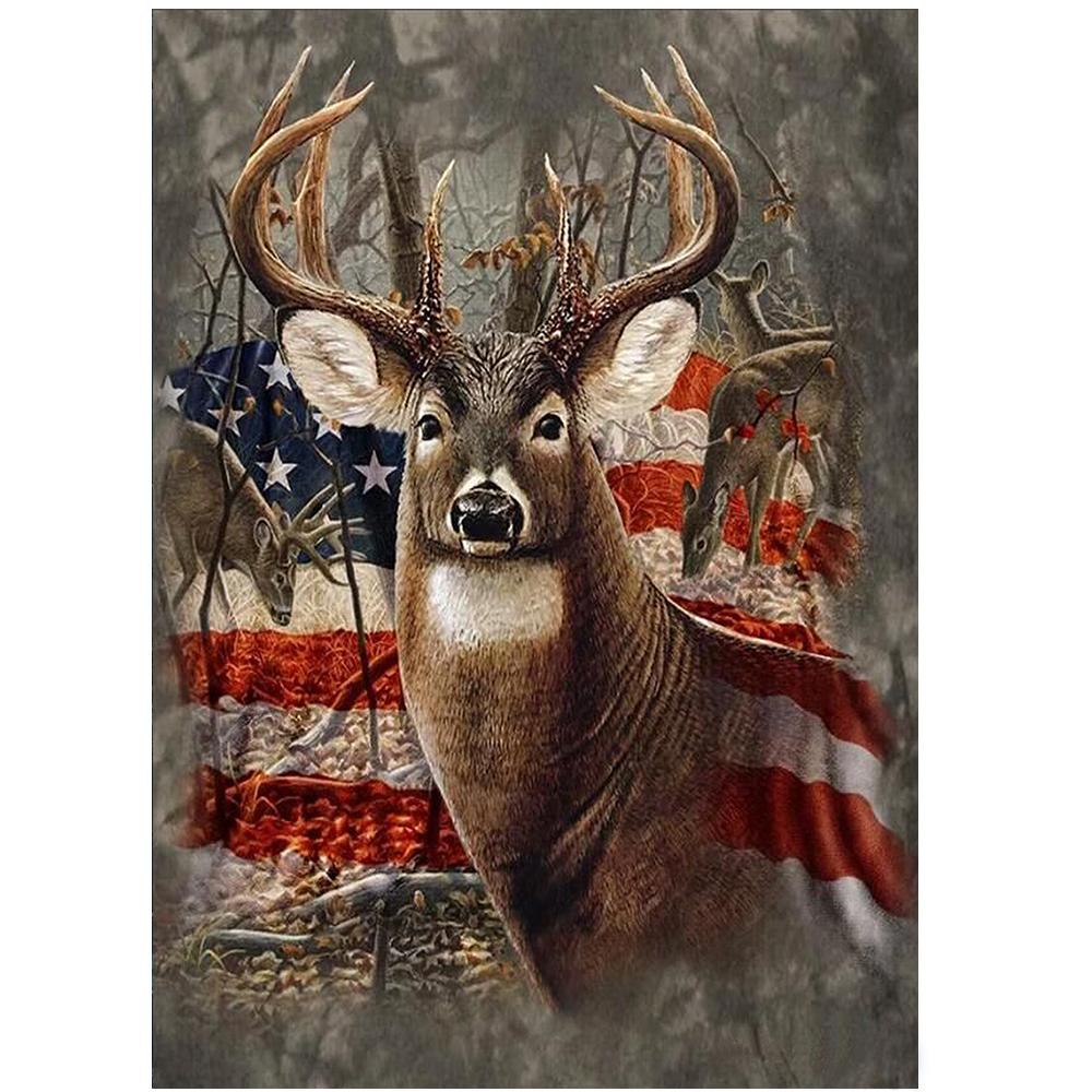 5D алмазная живопись «сделай сам» с животными, полная алмазов, ручная работа, алмазная вышивка, мозаика, украшение для дома, гостиной, подарок