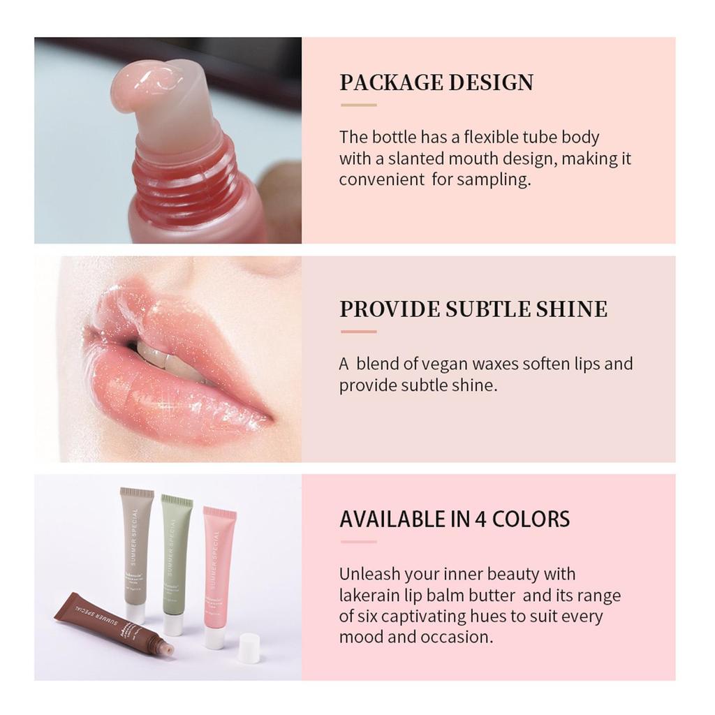 Summer Butter Lip Balm Cross-border Moisturizing Lip Gloss Lip Balm