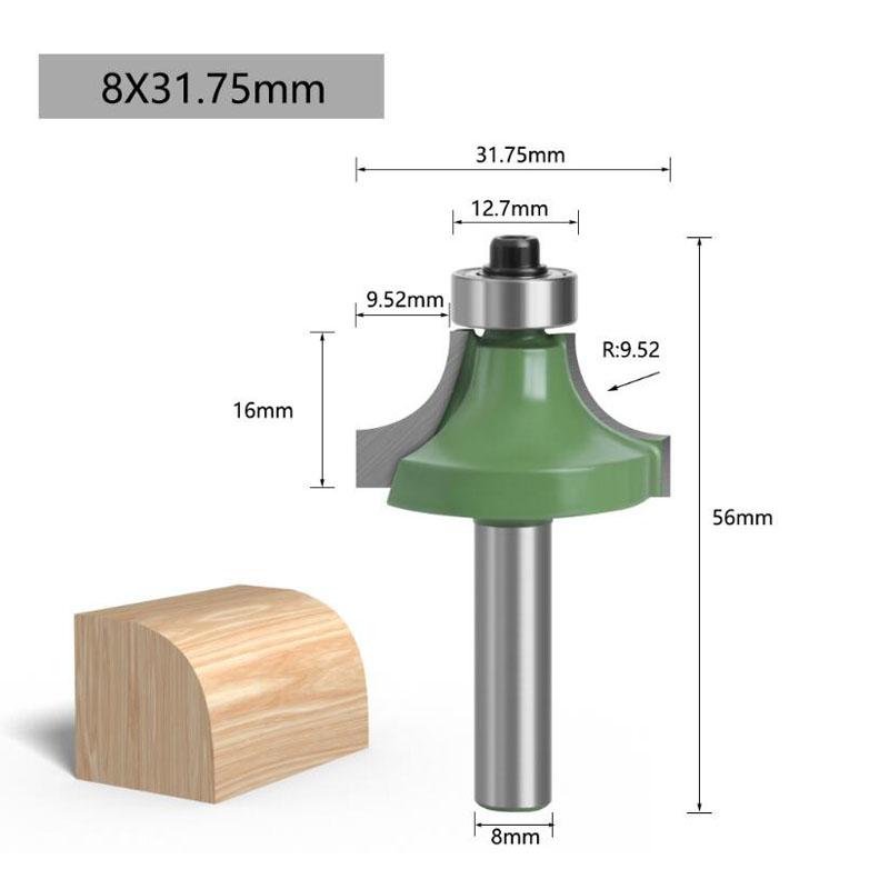 Угловой фрезерный станок с хвостовиком 8 мм, деревообрабатывающий фрезерный станок для деревянной торцевой фрезы