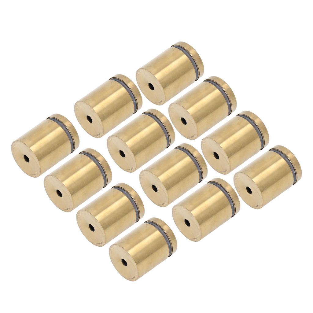 12 шт. Стойки-винты из нержавеющей стали для настенного крепления, держатель для рекламы, гвоздь-фиксатор 25x30 мм