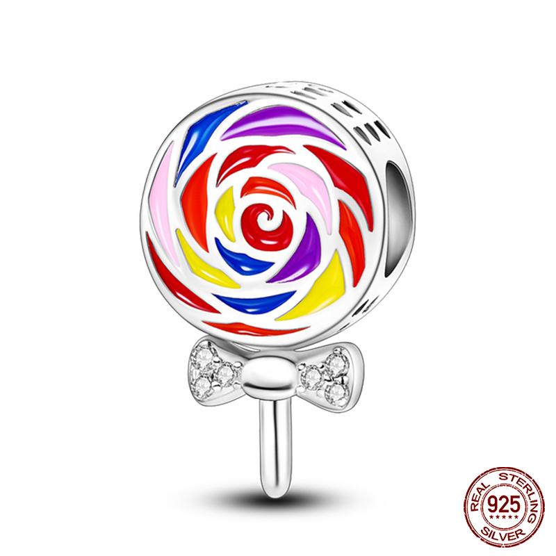 100% Copper Love Strawberry Cherry Red Series Charm Beads For Brand Original Bracelet Diy Fine Jewelry Gift