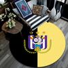 RSC Anderlecht,Round Area Rug,Carpet Rug for Living Room Bedroom Sofa Playroom Decor,Non-slip Floor Mat