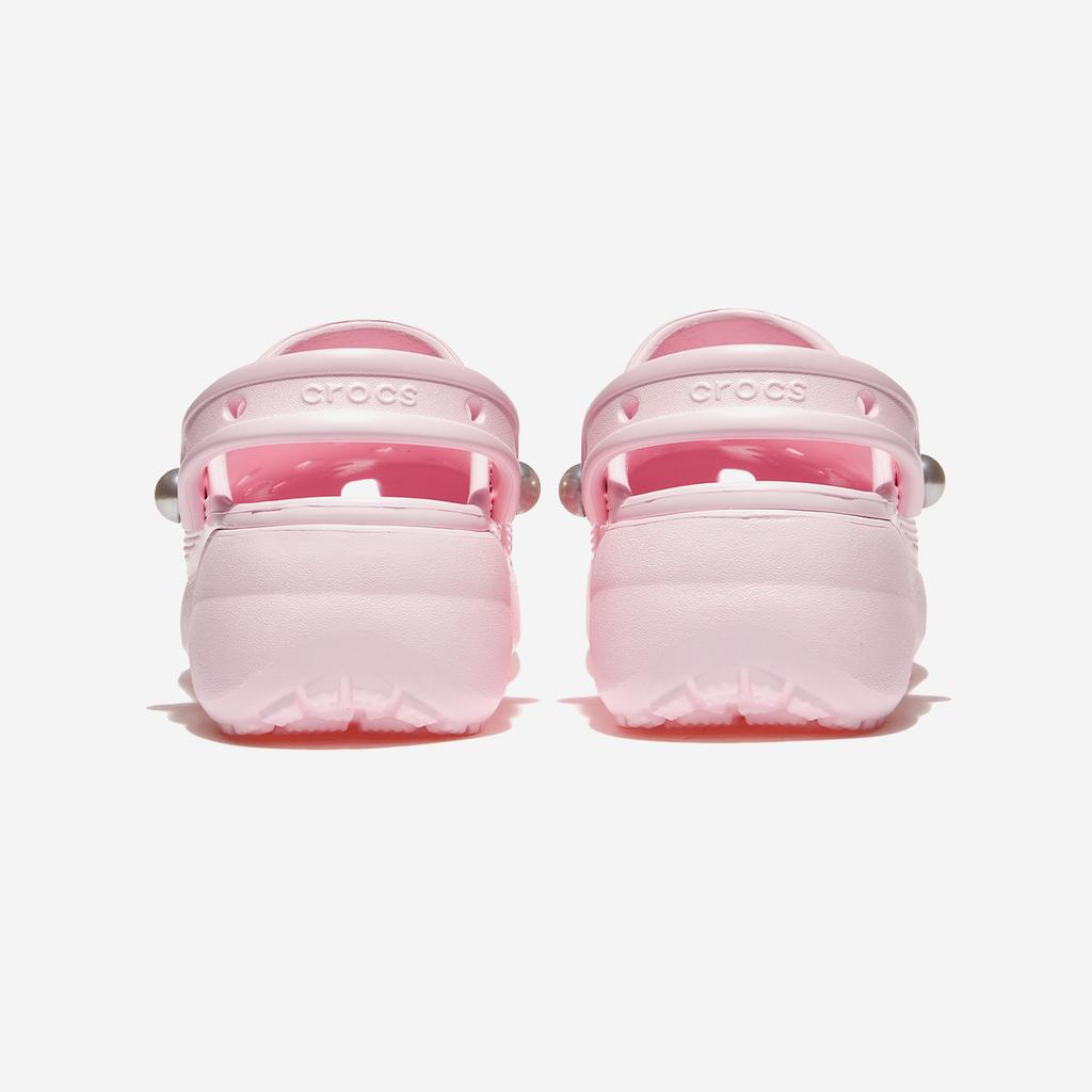 Crocs Классические туфли на платформе с жемчужным узором, CRS211231, 1010112089, популярная корейская обувь