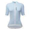 Wosawe Women's Mountain Bike Sports Fitness Simple Slim Quick Dry Breathable Cycling Short Sleeve Top