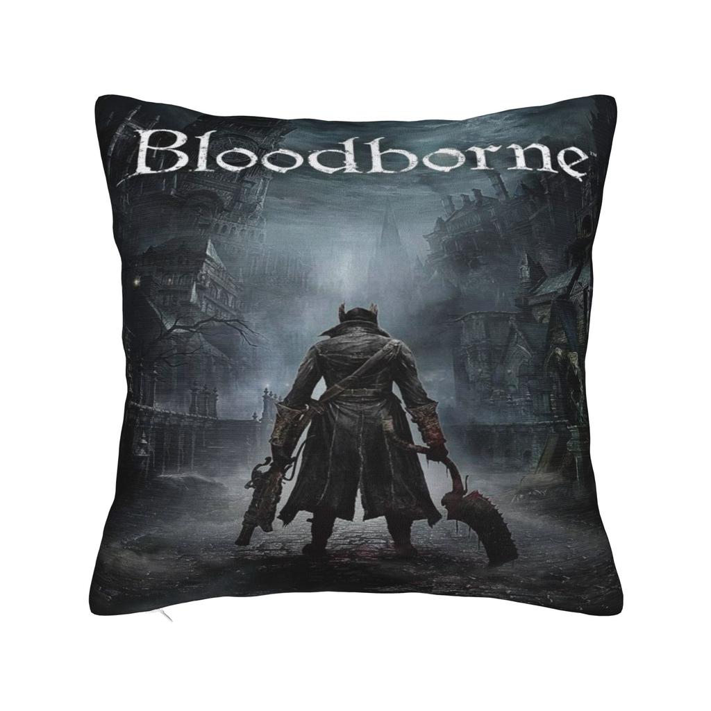 Bloodborne  Печать Наволочка Чехол для Подушки Чехол для Декоративной Подушки Y2K Декор Сиденья На Молнии Различные Размеры