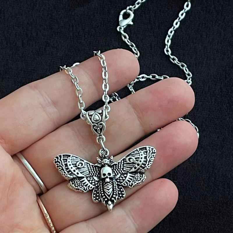 2025 Skull Butterfly Eagle Pendant, Retro Hip Hop Punk Necklace for Students