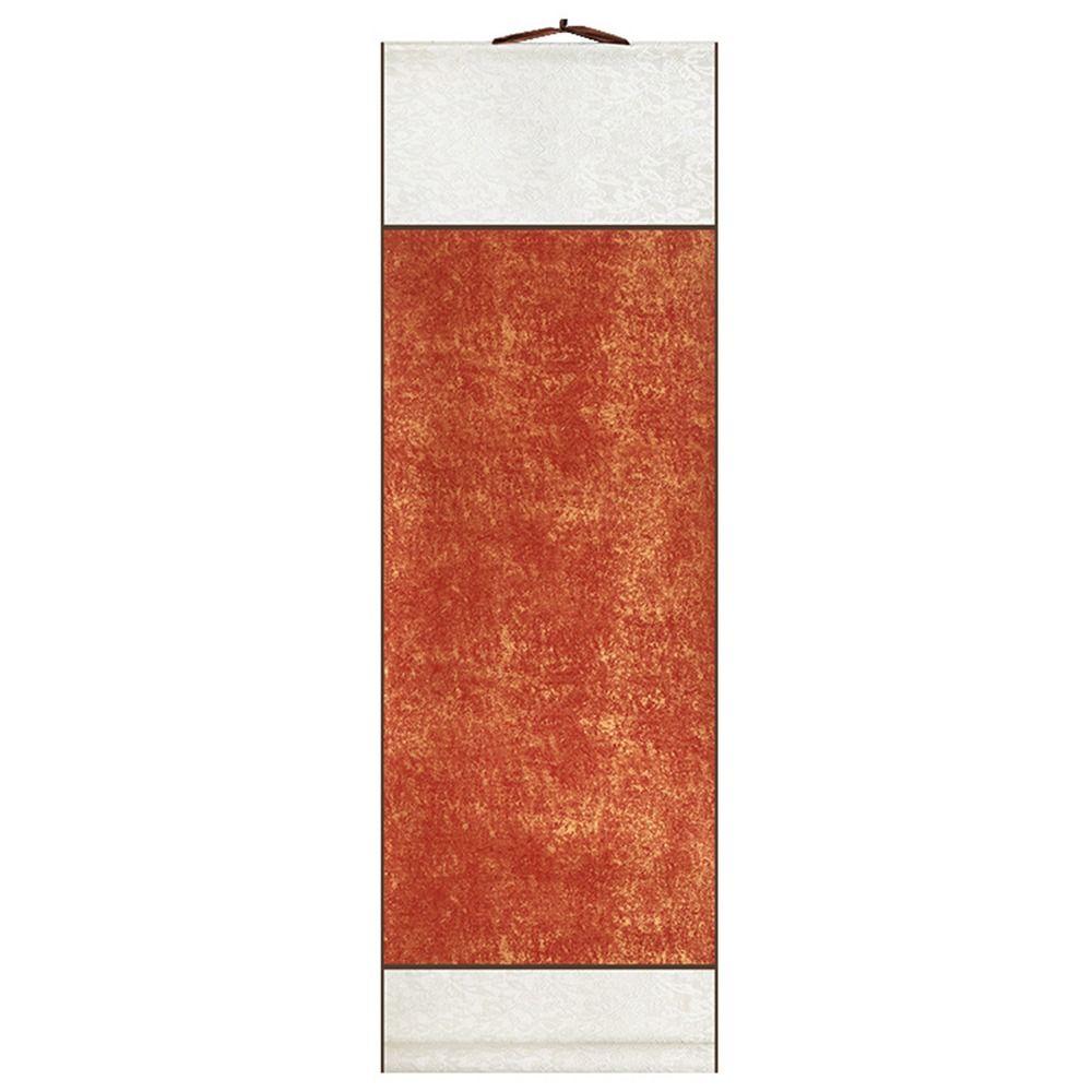 Свиток из золотой рисовой бумаги в китайском стиле, каллиграфические картины, монтировочный свиток, художник