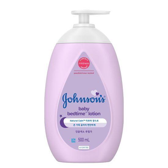Johnson's Перед сном/Розовый лосьон/Масло 2 шт. Специальный набор «Заботливые мишки»