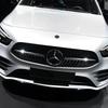 57 мм Алюминиевый ABS Автомобильная Плоская Наклейка-Эмблема на Капот Передний Значок Логотип Декоративные Аксессуары Для Mercedes Benz AMG W206 W220 W205 W210 W108
