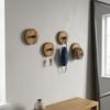 Wall clothes hanger, ring, 3 pieces