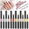PHOENIXY Nail Air Cushion Powder Pen Set Magic Pen Solid Mirror Manicure Powder Magic Mirror Convenient Nail Art