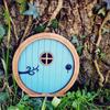 Wooden Fairy Door Collectible Figurine – Enchanting Miniature Elf Door for Home Decor – Charming Indoor Fantasy Decoration