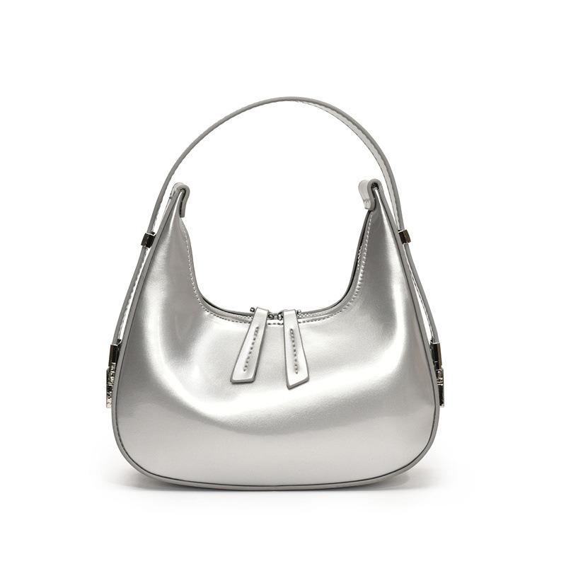 Нишевая дизайнерская сумка из лакированной кожи женская новая весенняя модная универсальная сумка через плечо сумка под мышкой