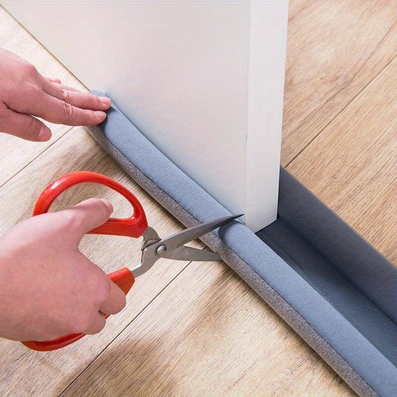 New Door Bottoom Seal Strip Flexible Wind Noise Reduction Stopper Under Door Sealing Blocker Soundproof Weatherstrip Anti-cockroach