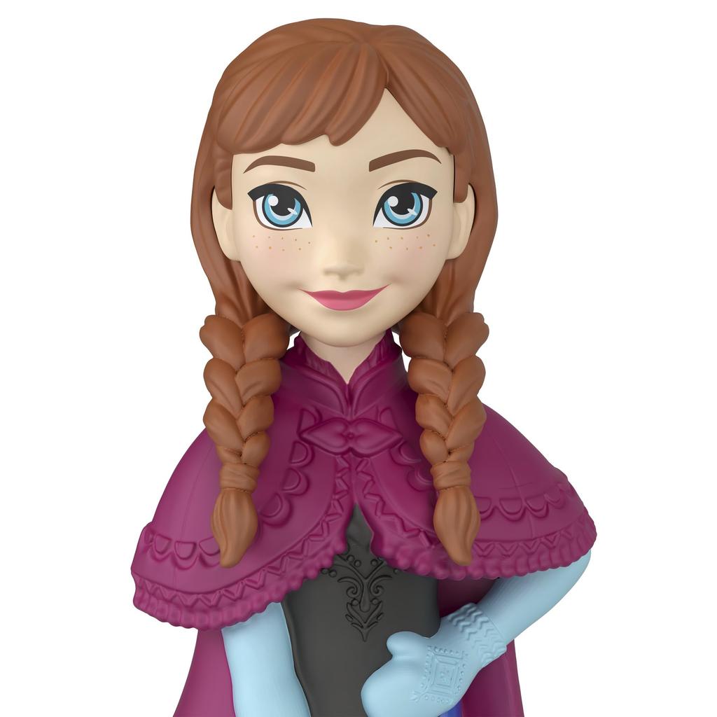 Mattel Принцессы ДиснеяХолодное сердце Милая коллекция из фильма Куклы для переодеванияКукольный домик Игра понарошку 12 мини-кукол Возраст 3 года и старше Мульти 986A-HLX37