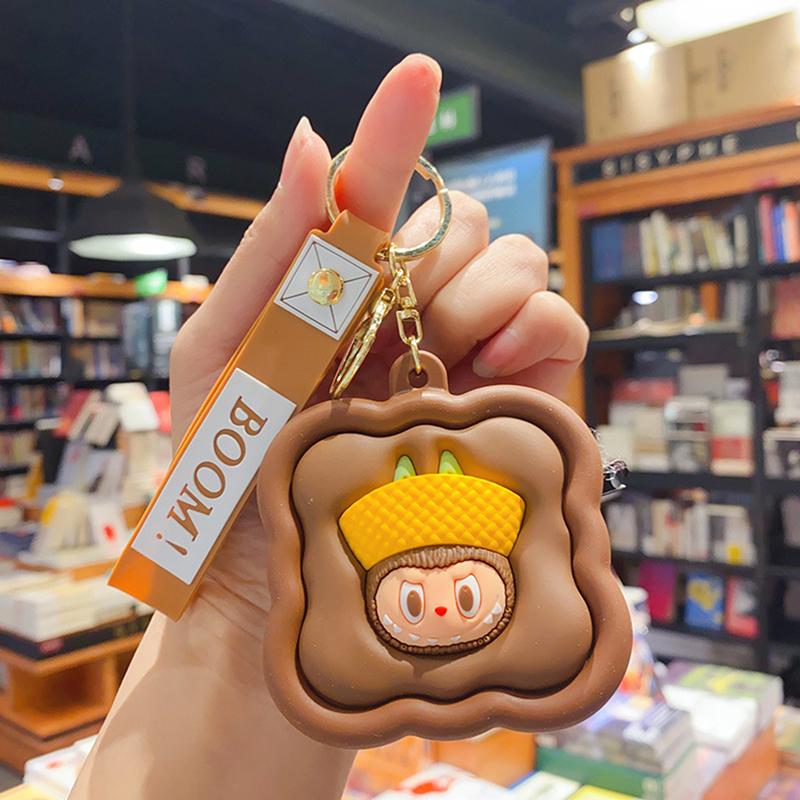 Кавайная капибара кошелек для монет мультяшный забавный аква дельфин брелок мини-сумка кулон креативная сумка для хранения наушников