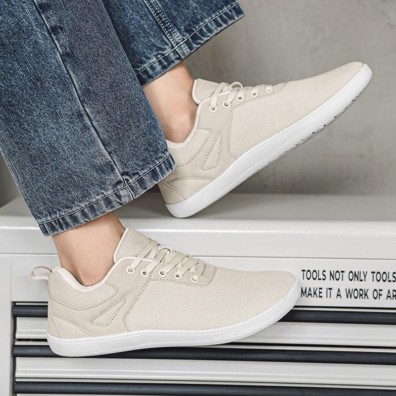 Wide Width Barefoot Style Walking Shoes Men Women Lightweight Breathable Outdoor Casual Hiking Sneakers