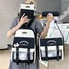 Новая Школьная Сумка в Колледжском Стиле для Девочек Рюкзак для Средней Школы Корейская Версия Школьный Рюкзак для Начальной и Старшей Школы Универсальный Школьный Рюкзак Mori