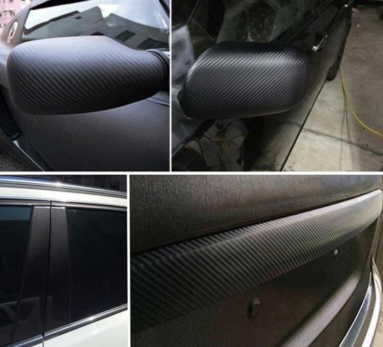 Car-Styling Interior Exterior Moulding Film Carbon Fiber Decoration Sticker