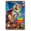 1pc Toy Story Metal Wall Decor Sign - Vintage Aluminum Art with Buzz Lightyear & Woody, Retro Tin Sign for Bars, Cafes, Beach Ho