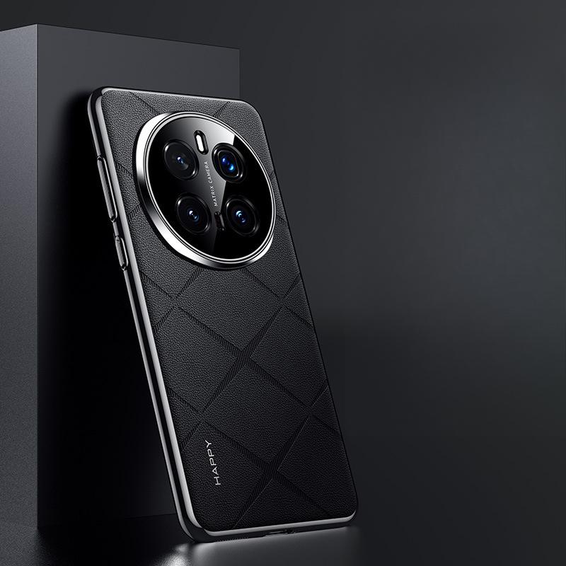 Подходит для чехла для мобильного телефона Honor Magic7pro Бизнес Высококлассный Honor6 Ударопрочный Все включено 7 Мужской и женский 6pro Однотонный кожаный чехол