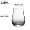 2PCS Crystal Glass Whiskey Cup Clear Tasting Glasses Drinking Glass Old Fashioned Whisky Glass for Scotch Bourbon Liquor Tequila