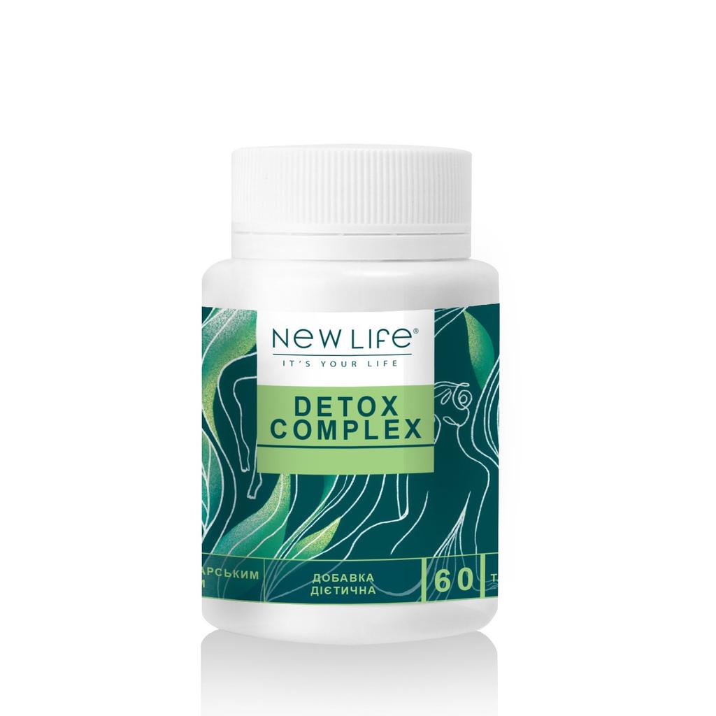 Detox Complex New Life Добавка Диетическая Очищение Организма 60 таблеток