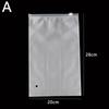 1pc Casual Scrub Storage Bag Ziplock Bags Resealable Thick Portable High Quality Big Size