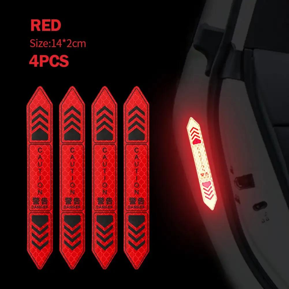 Car Warning Night Safety Sticker for Honda CRV Accord Odeysey Crosstour FIT Jazz City Civic JADE Crider Spirior Ciimo Elysion