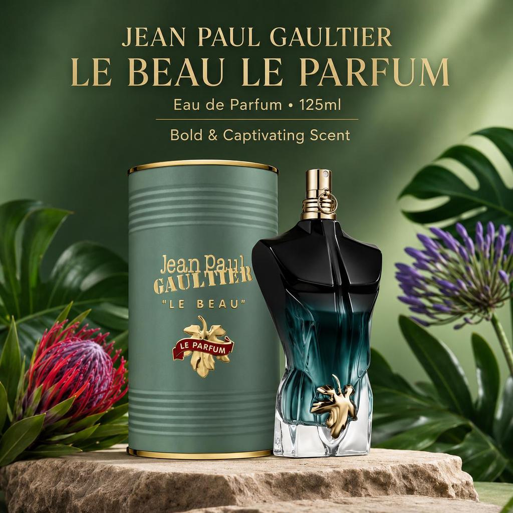 125 мл Jean Paul Gaultier Le Beau Le Parfum I Туалетная вода Смелый и Пленительный Аромат с Ананасом, Ирисом, Имбирем, Кокосом, Древесными Нотами