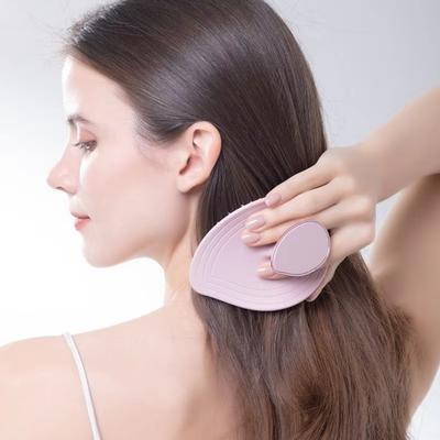 Пластиковая щетка для шампуня Легкая расческа для мытья волос Новая расческа для массажа кожи головы Скраб Щетки для ванны