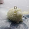 Забавная овечка силиконовый материал ручная работа свеча форма DIY 3D милая овечка форма свечи изготовление принадлежности форма для украшения дома