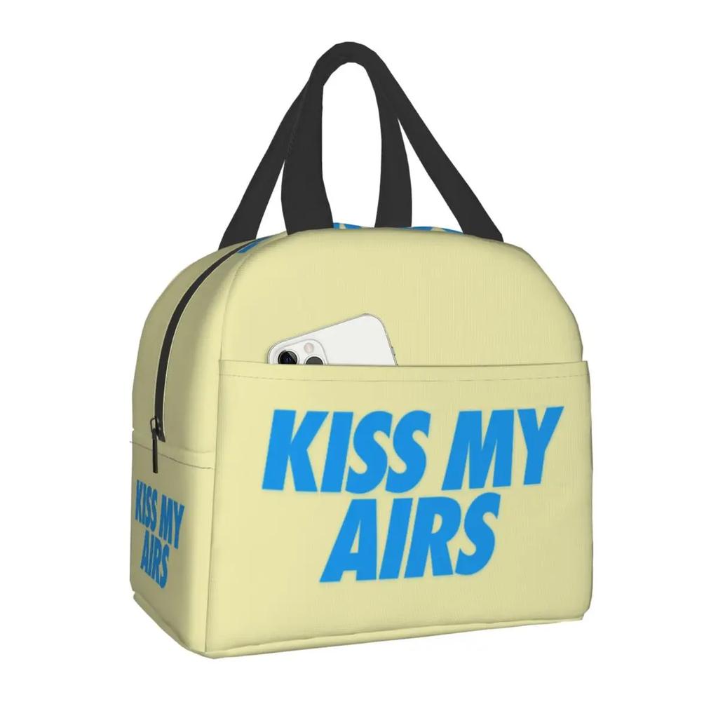 Kiss My Airs портативный ланч-бокс для женщин, детей, школьников, термохолодильник, сумки для еды, сумка для хранения на открытом воздухе, для пикника