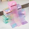 105 шт./Набор Креативные Самоклеящиеся Заметки Облако с Градиентом Большая Емкость Отрывные Наклейки Многоразовые Декор для DIY Журнала Блокнот для Заметок