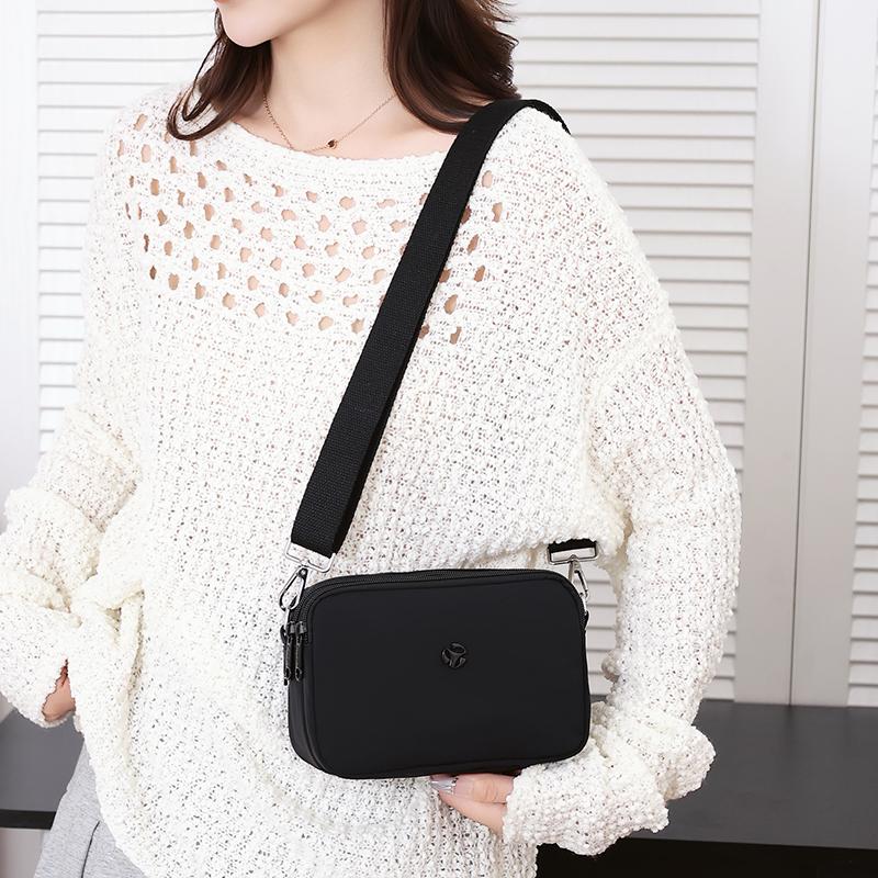 Женская сумка многокарманная нейлоновая сумка сумка для мамы однотонная сумка на плечо сумка кроссбоди