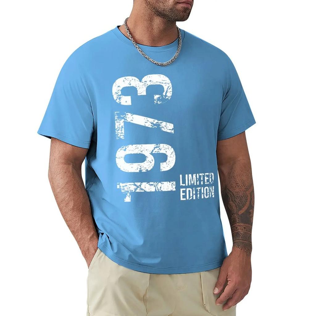 Новинка 50-е 50-е годы ретро винтаж 1973 футболки с рисунком хлопок уличная одежда короткий рукав подарки на день рождения летний стиль футболка мужская